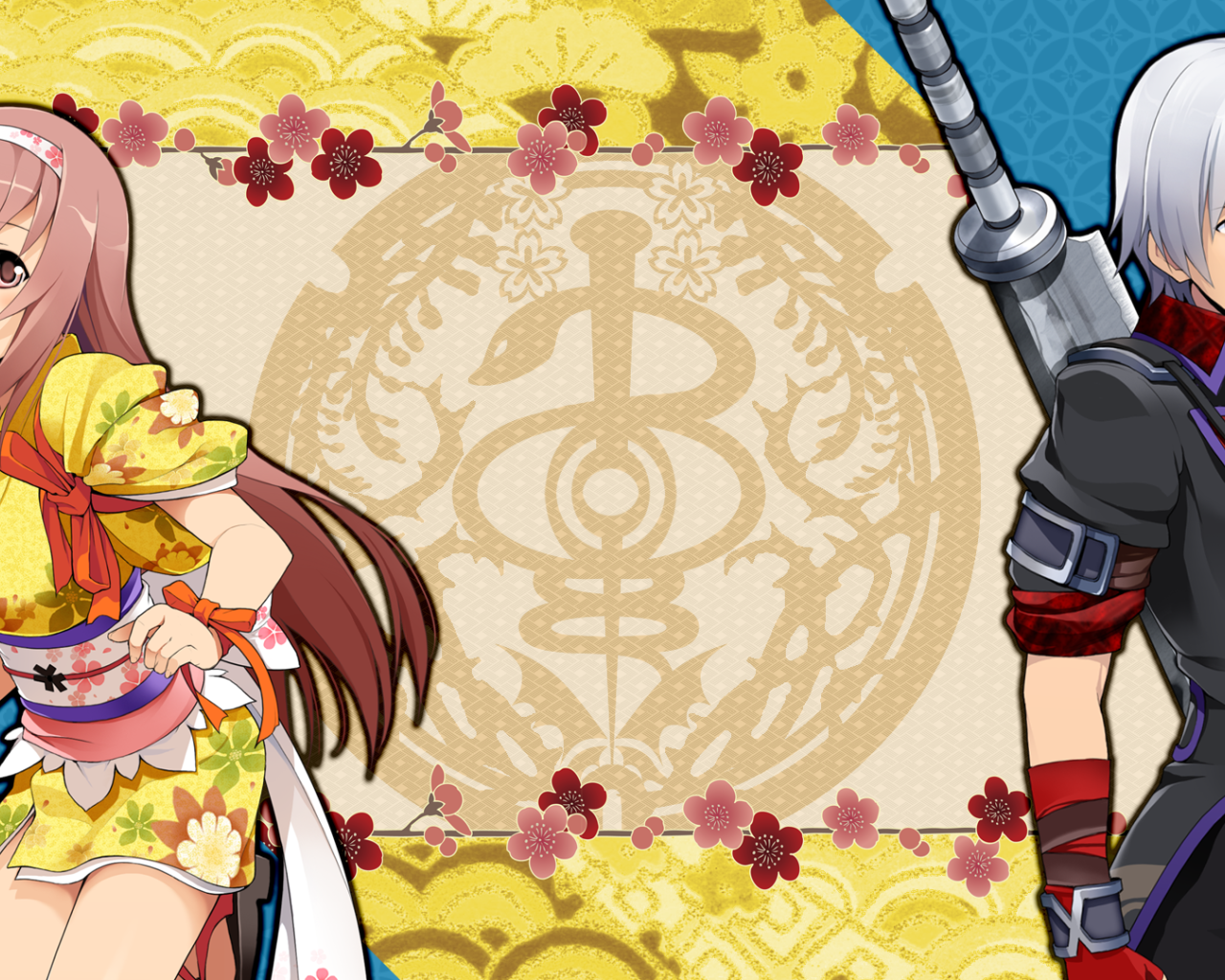 Два воина в аниме Onigirl