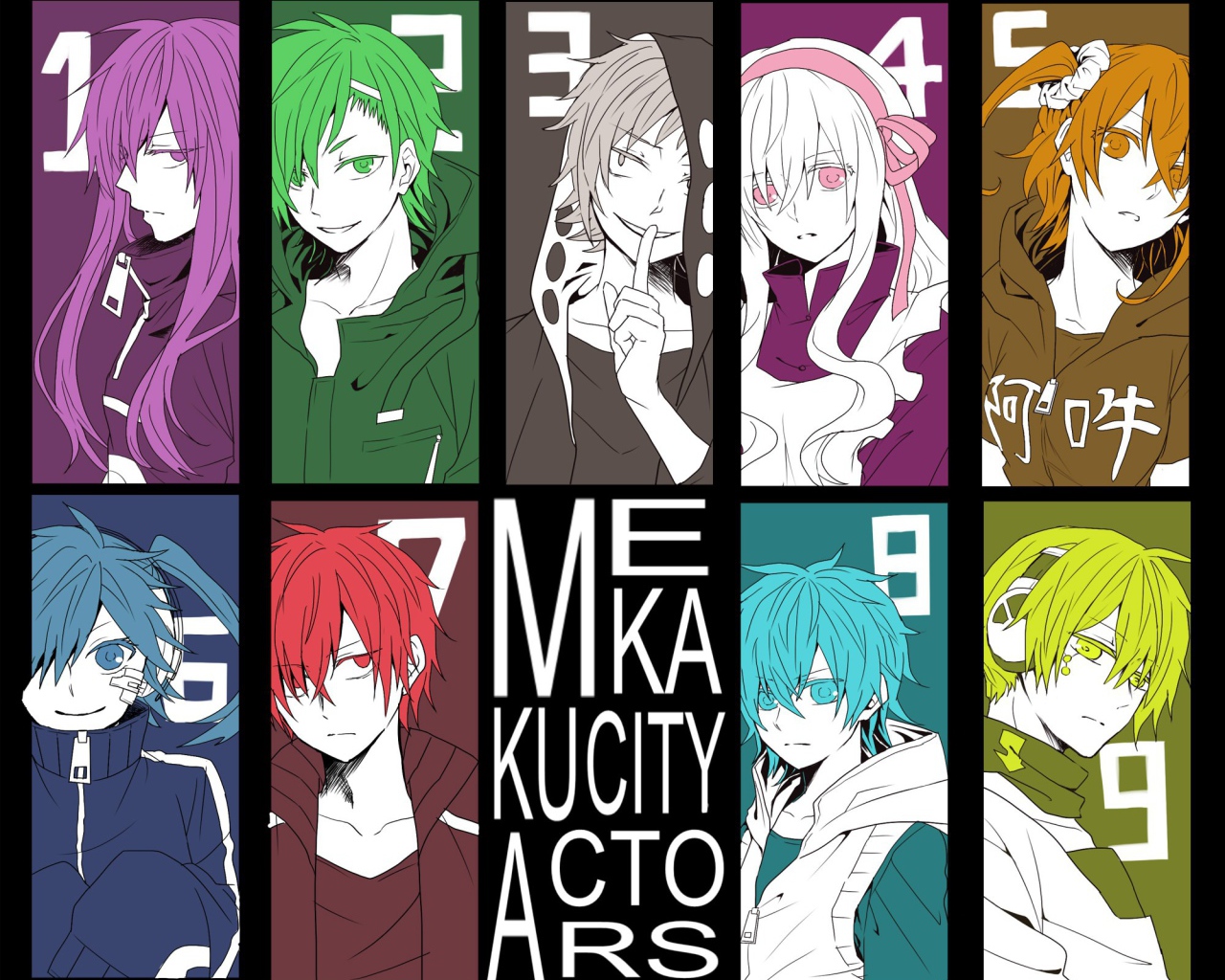 Вокалоиды из Kagerou Project, аниме