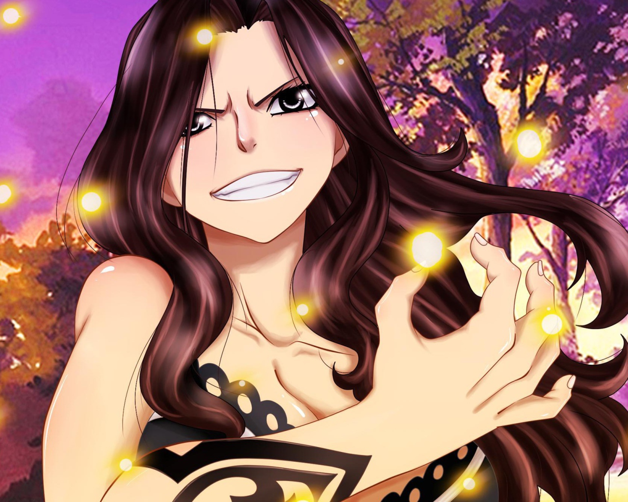 Колдунья из аниме Сказка о хвосте феи