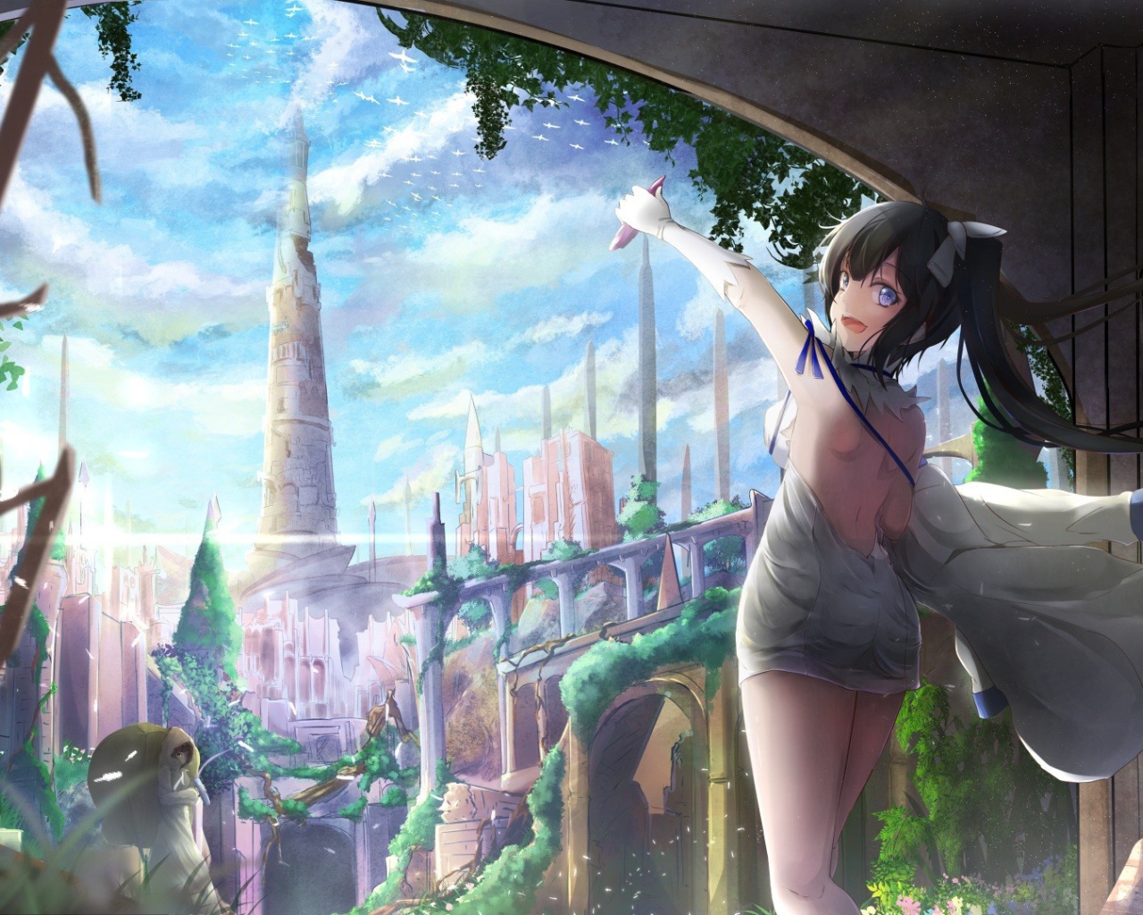 Мир аниме Может, я встречу тебя в подземелье