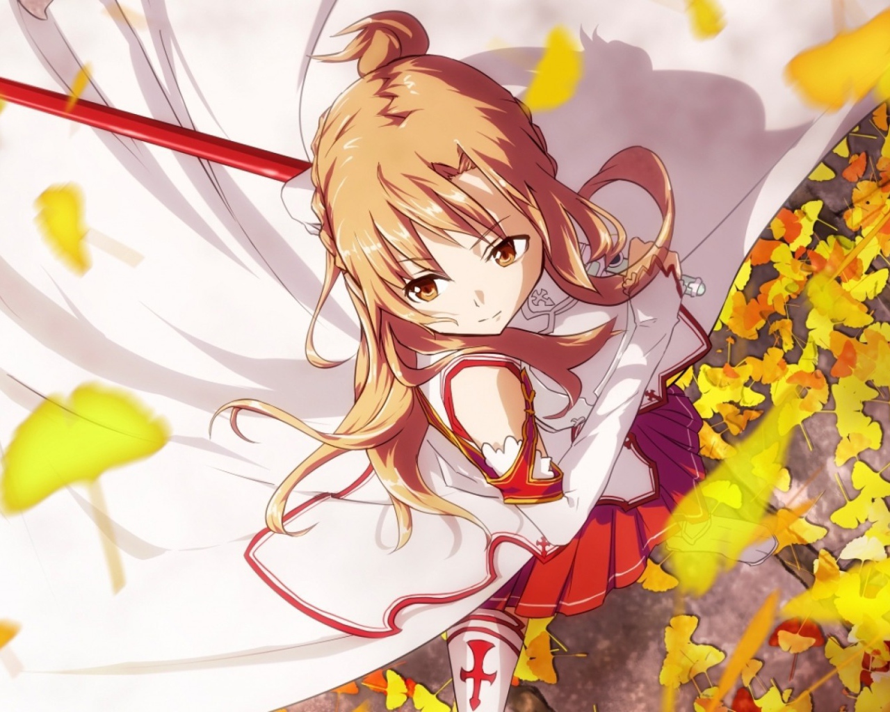 Юкки Асуна, девушка аниме