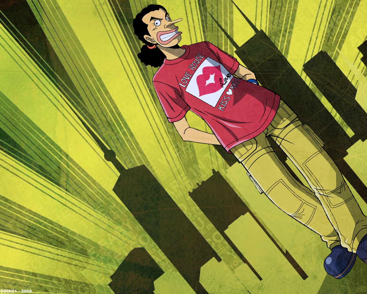 Юсуп из аниме Большой куш