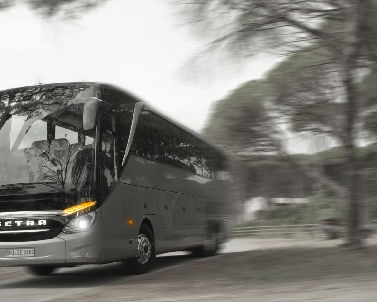 Большой автобус Сетра
