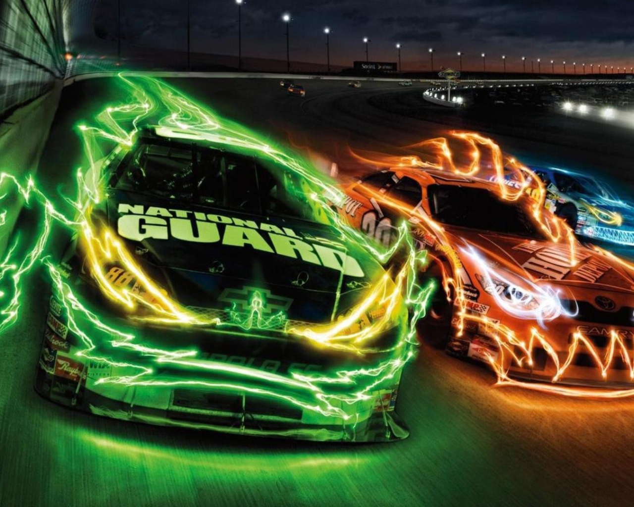 Энергия гоночных автомобилей