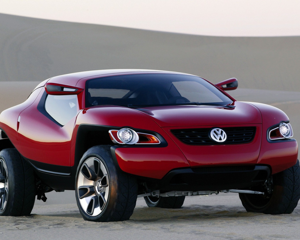 Немецкий автомобиль на высокой подвеске