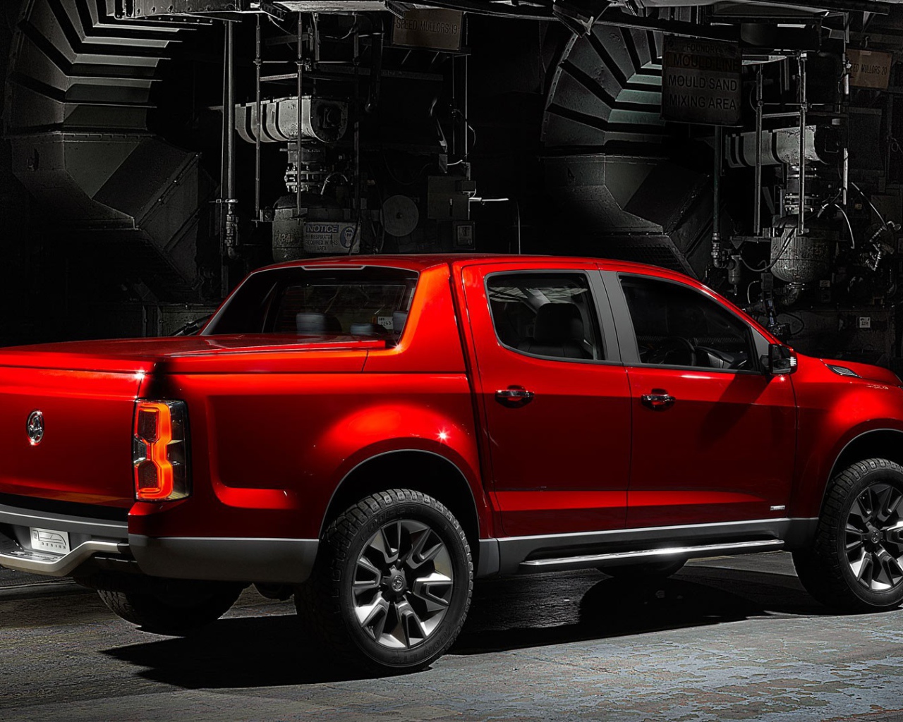 Holden Colorado на заводе