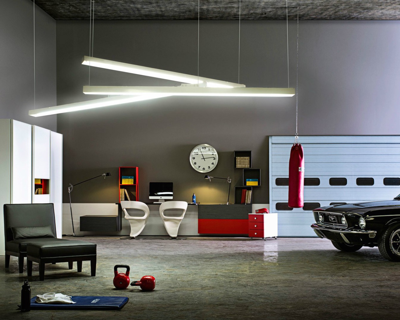 Идеальный гараж для автомобиля