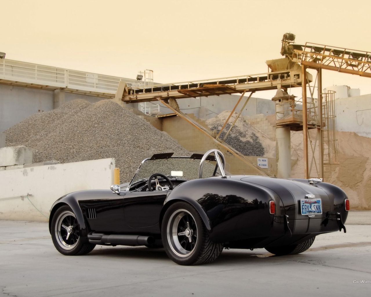 Ретро авто Шелби кобра