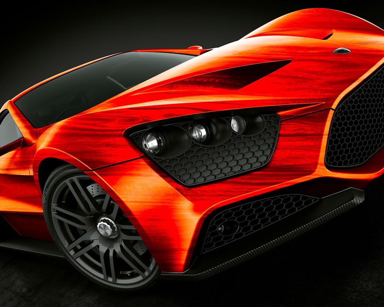 Супер кар Zenvo ST1