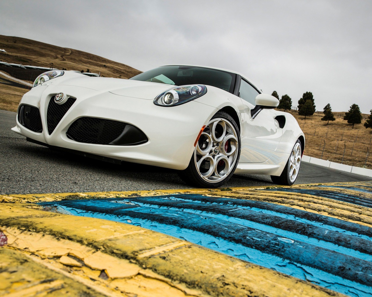 Спортивная машина Alfa Romeo 4C