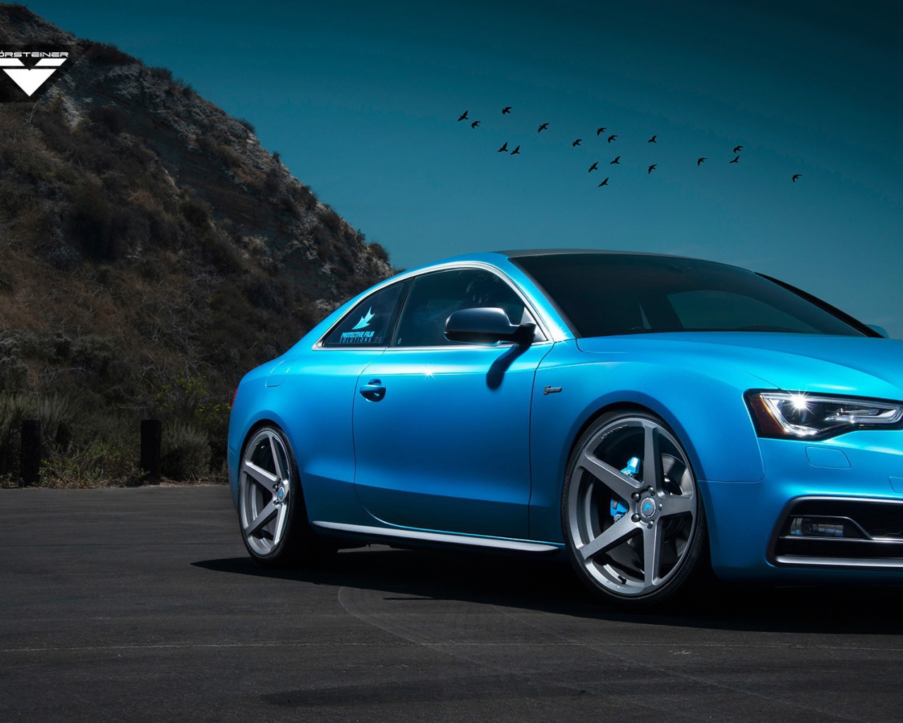 Красивый Audi S5 от Vorsteiner