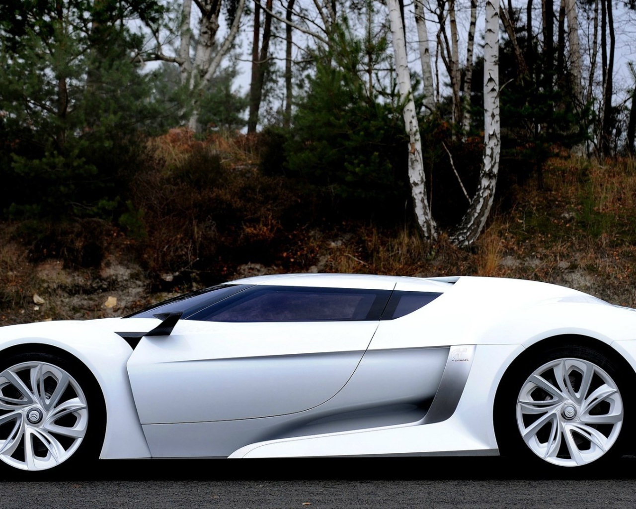 Белый Citroen GT