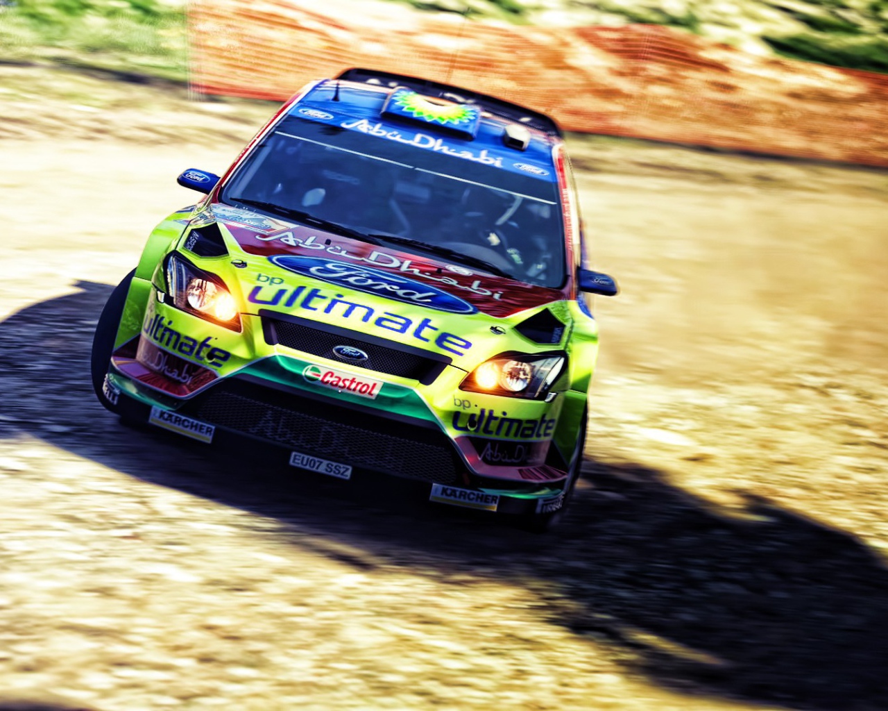 Гоночный автомобиль Ford Focus RS