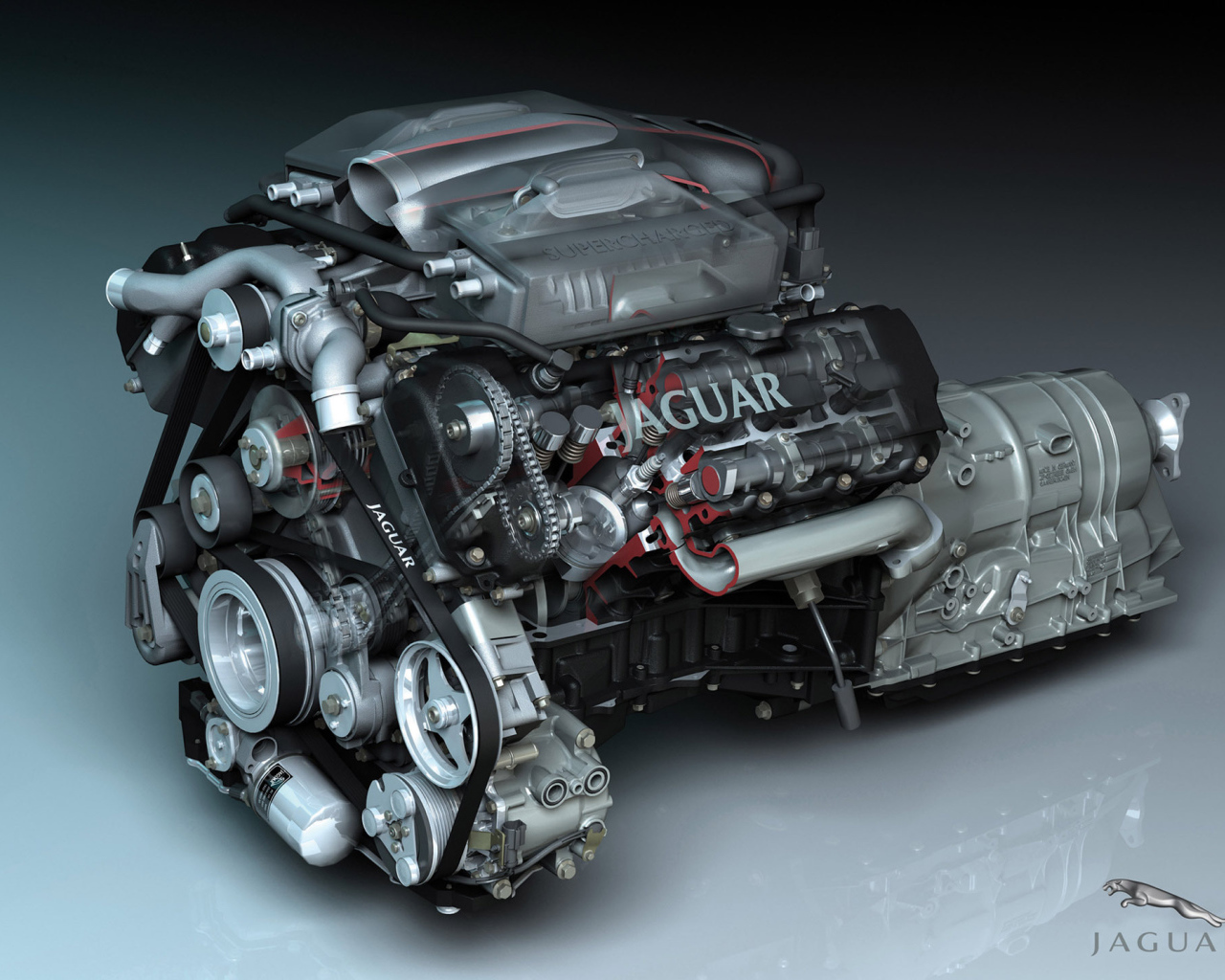 Двигатель автомобиля Ягуар