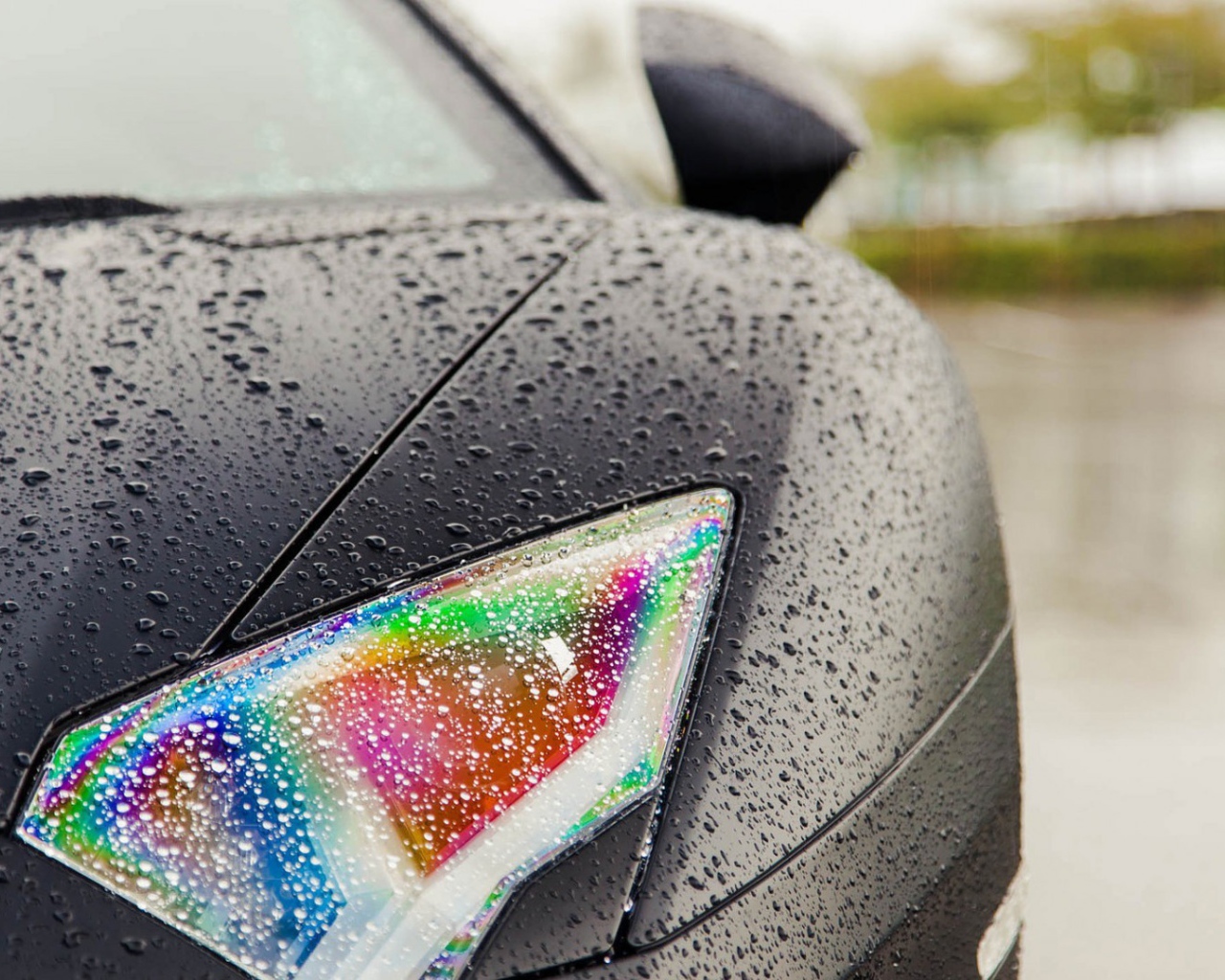 Фары автомобиля Lamborghini Reventon