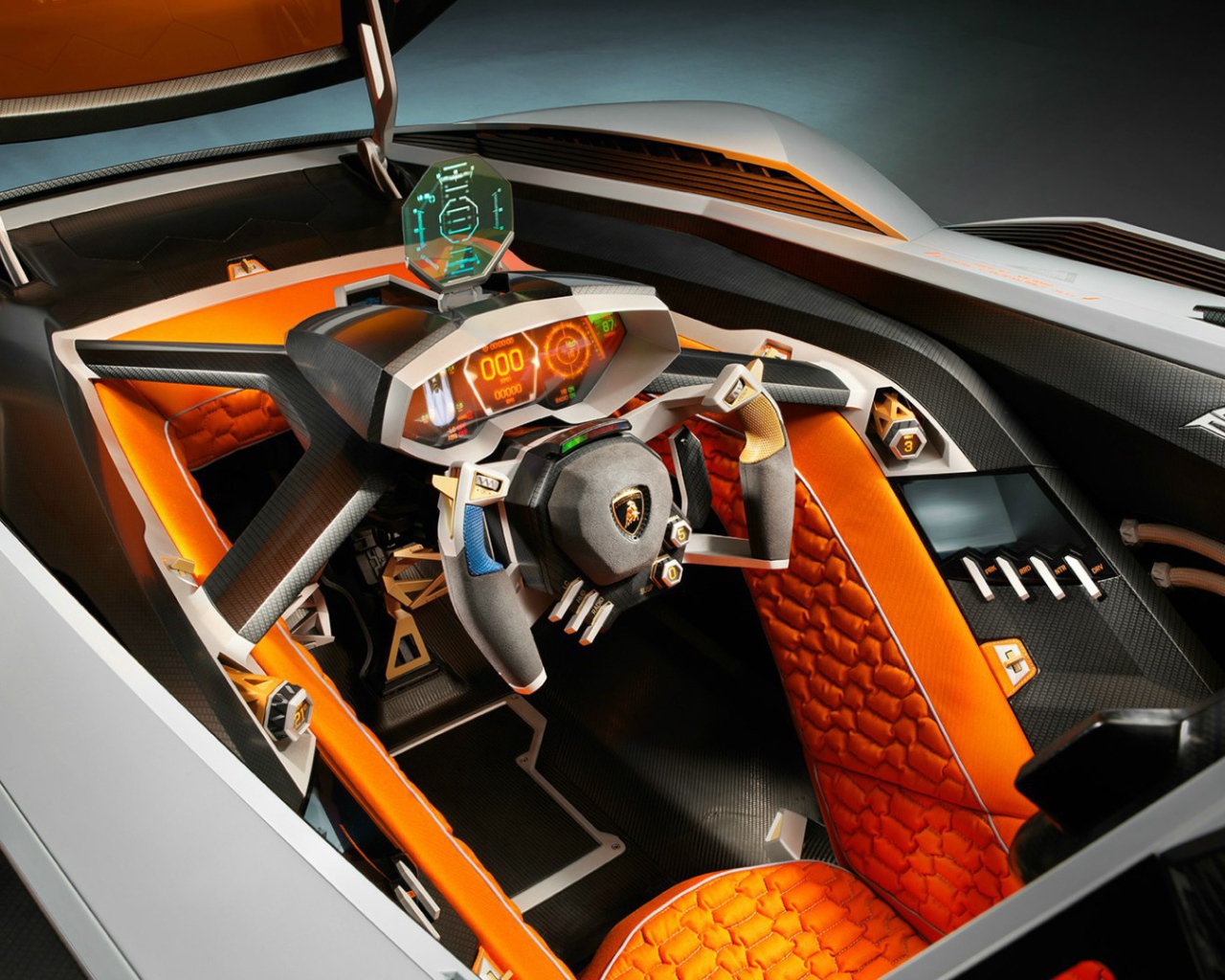 Панель приборов  Lamborghini Egoista