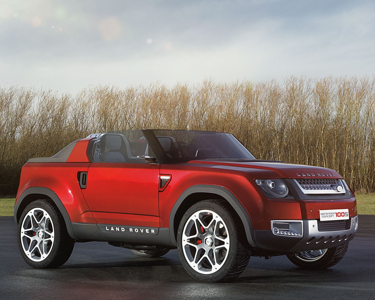 Концепт кар Land Rover DC100