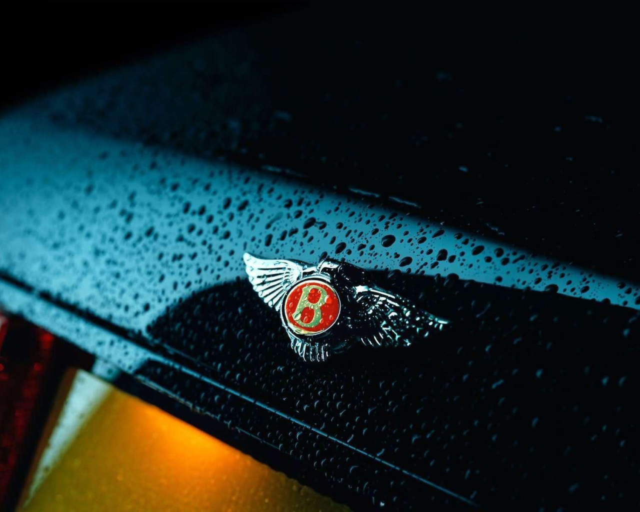 Знак на мокром автомобиле