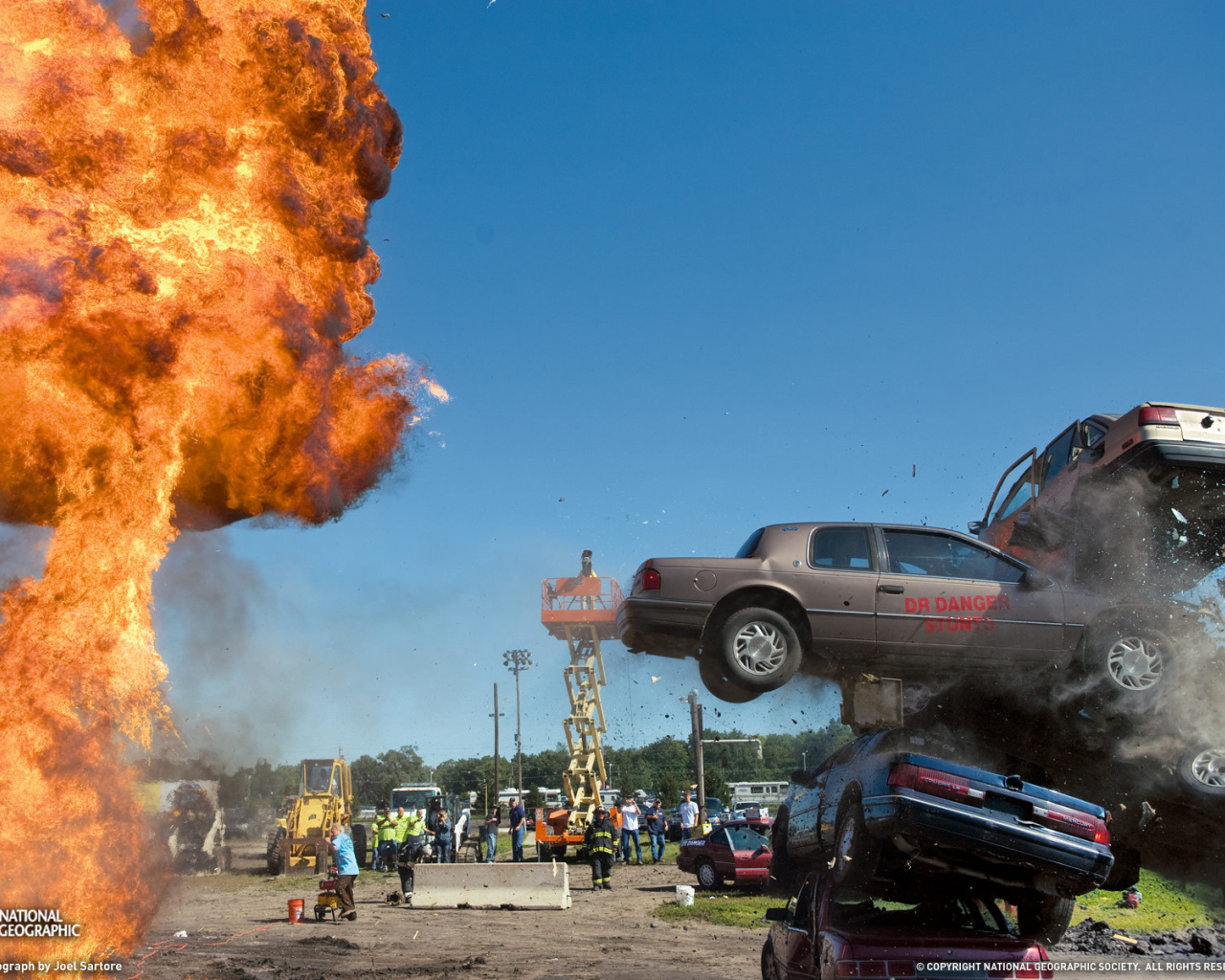 Работа каскадеров