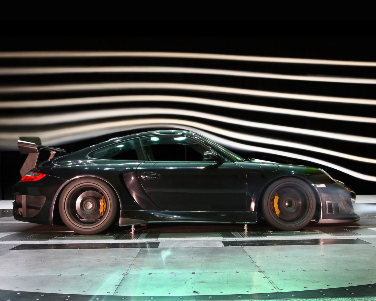 Аэродинамическая картина автомобиля