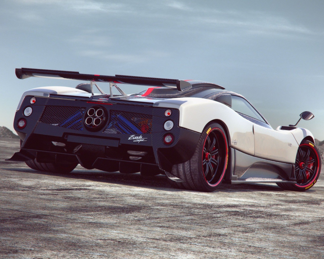 Мощный Pagani Зонда