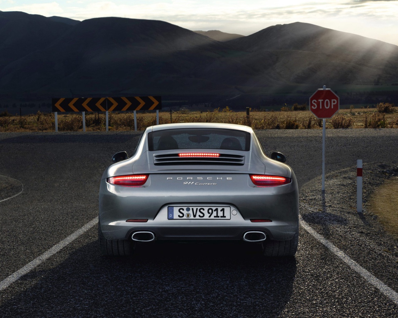 Порше на развилке дорог