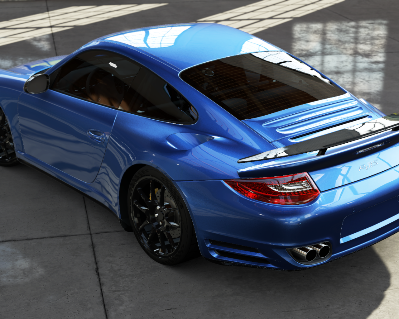 Спортивный Порше РУФ 12