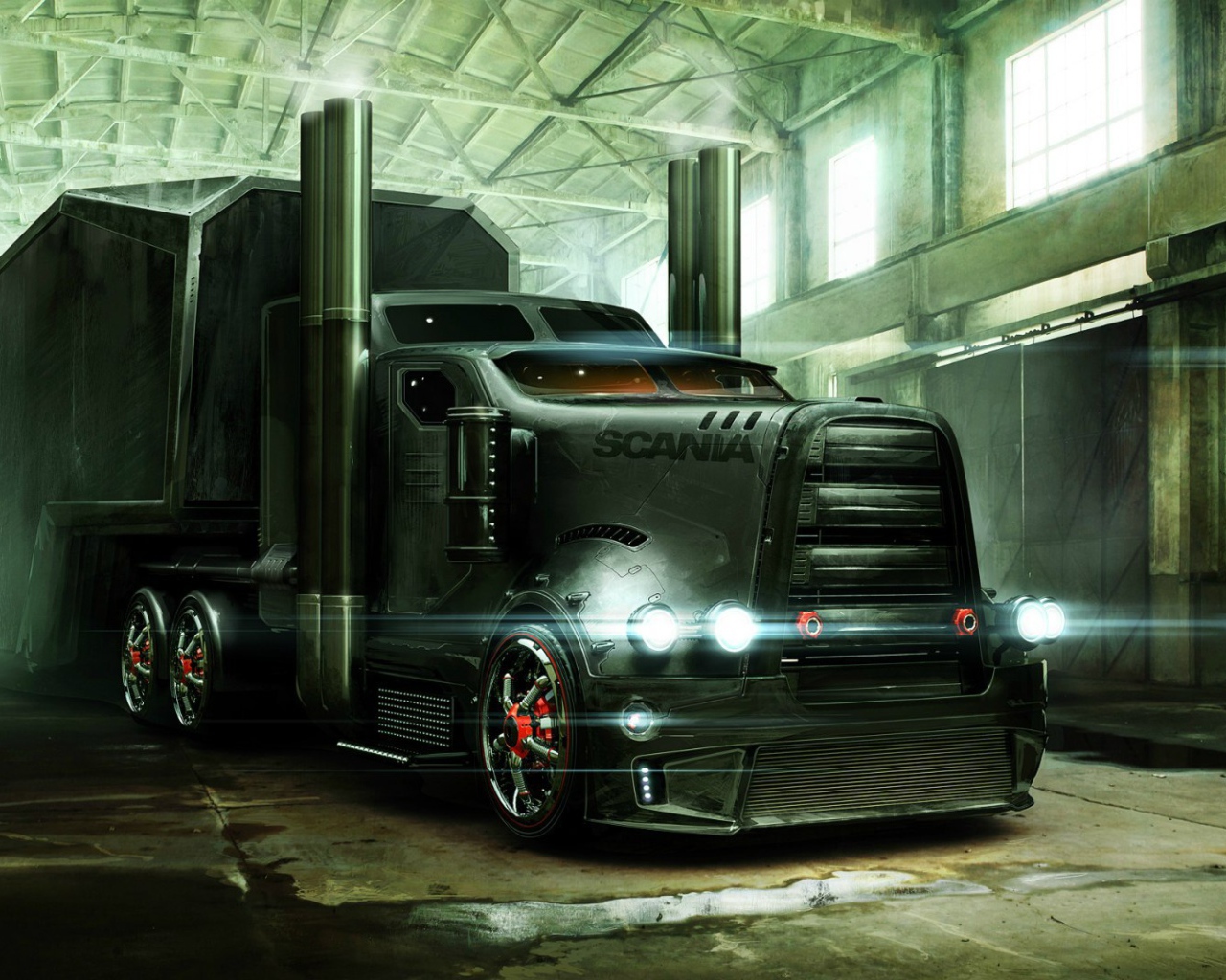 Концепт тягача Скания