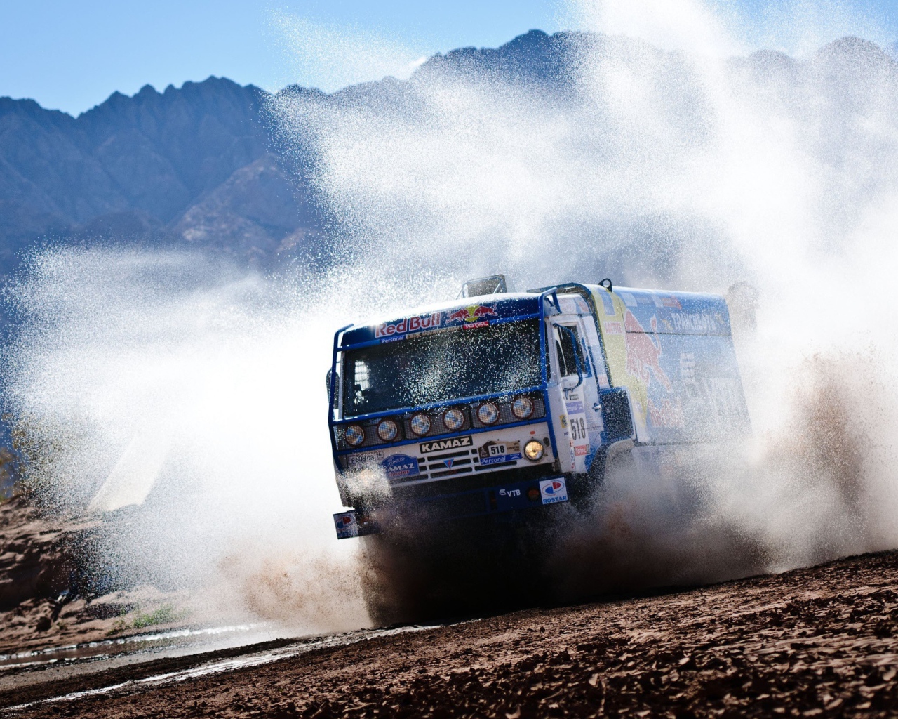 Камаз во время Rally Truck