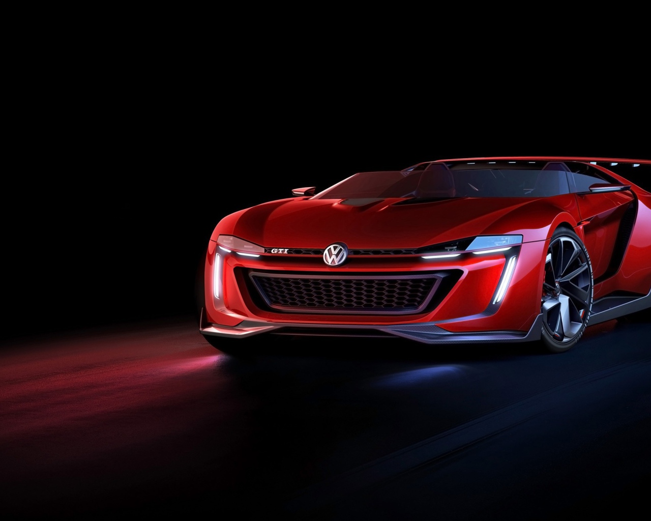 Спортивный кабриолет Volkswagen GTI