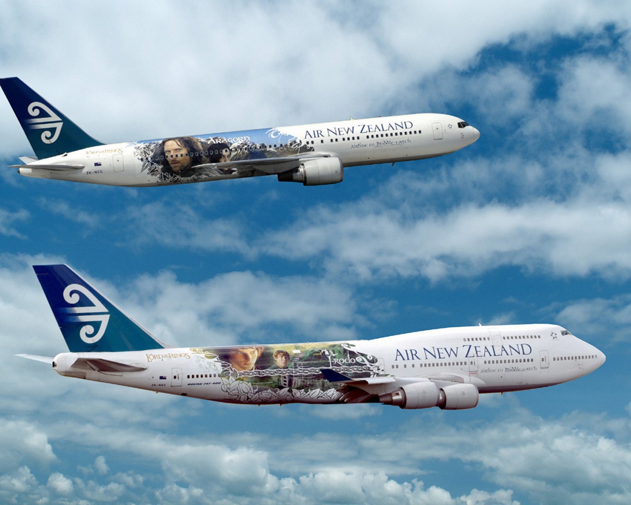 Самолеты Новозеландских авиалиний