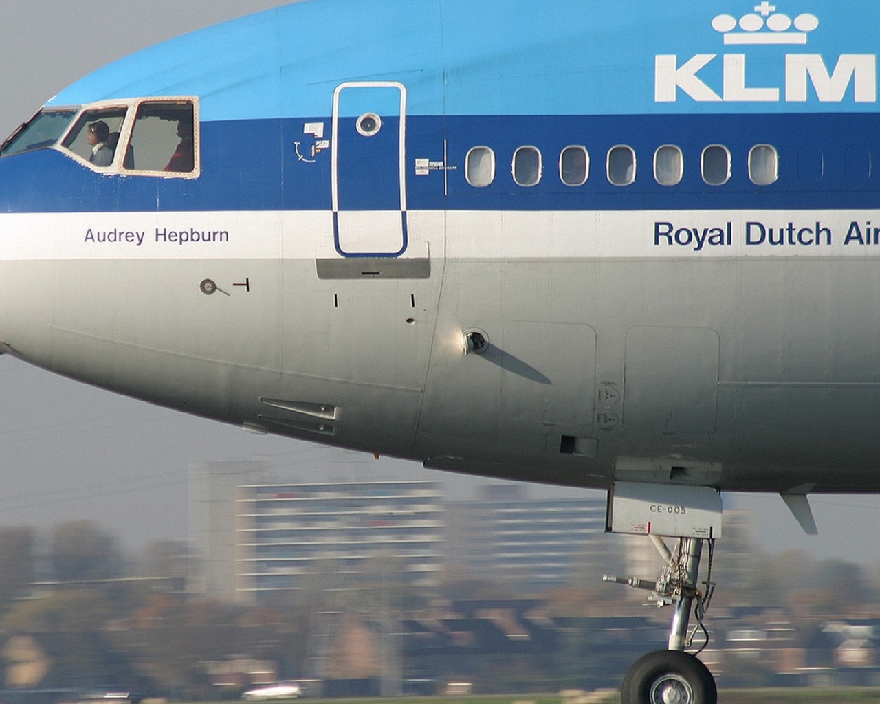 Самолет Датских королевский авиалиний