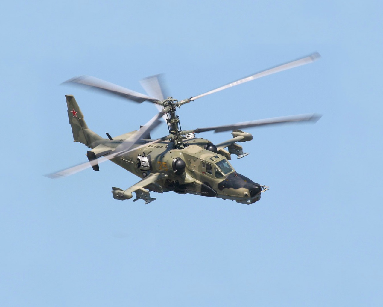 Ударный вертолет Ка-50