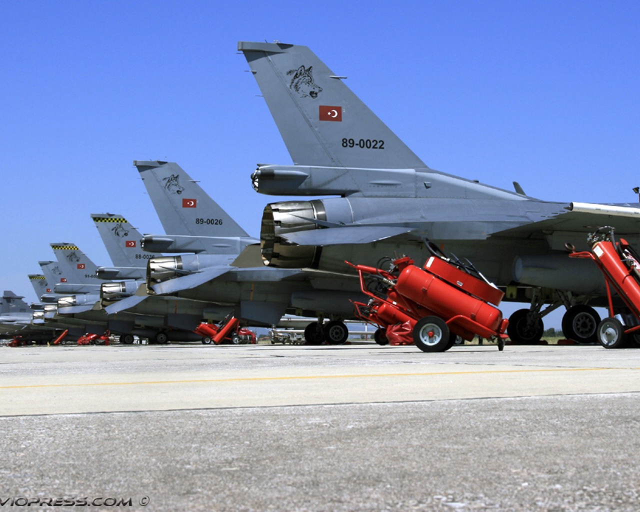 Самолеты F-16 в армии Турции