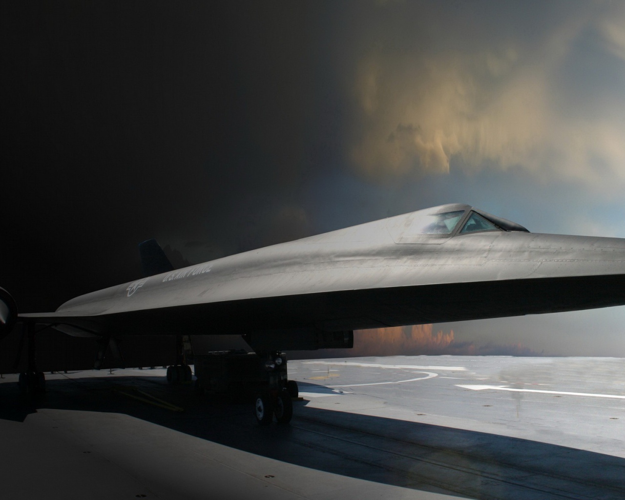 Фантастический самолет SR-71 Blackbird