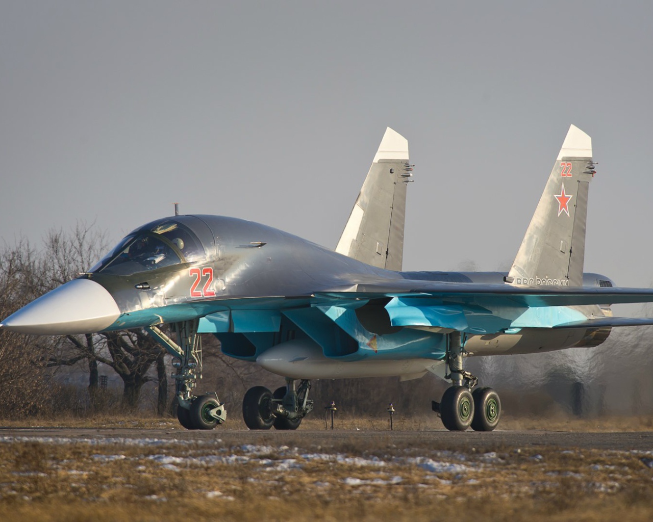 Российский истребитель СУ 34