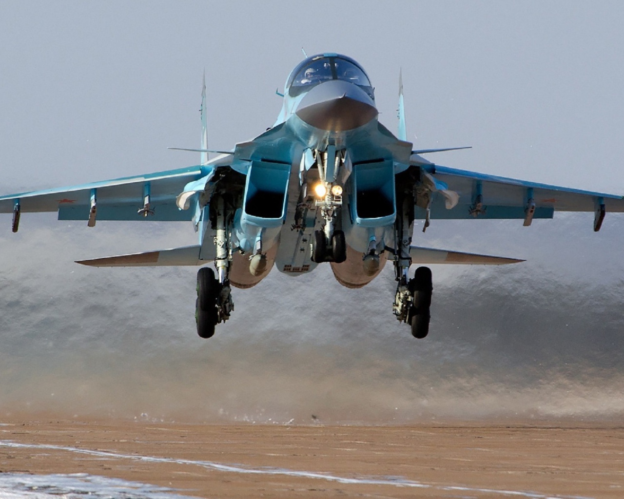 Российский истребитель Sukhoi Su-34