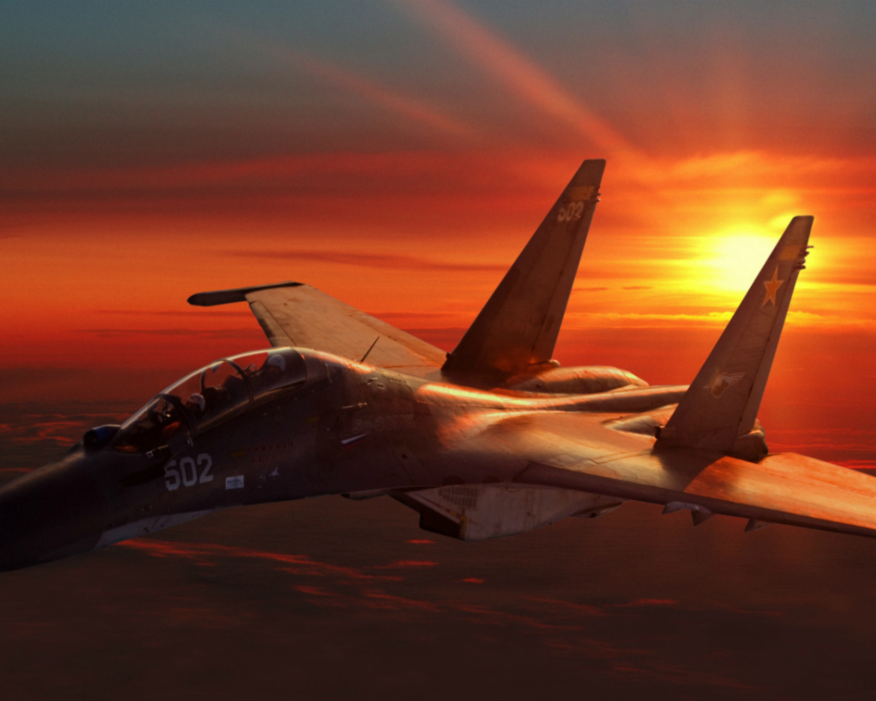 Истребитель СУ-30МК