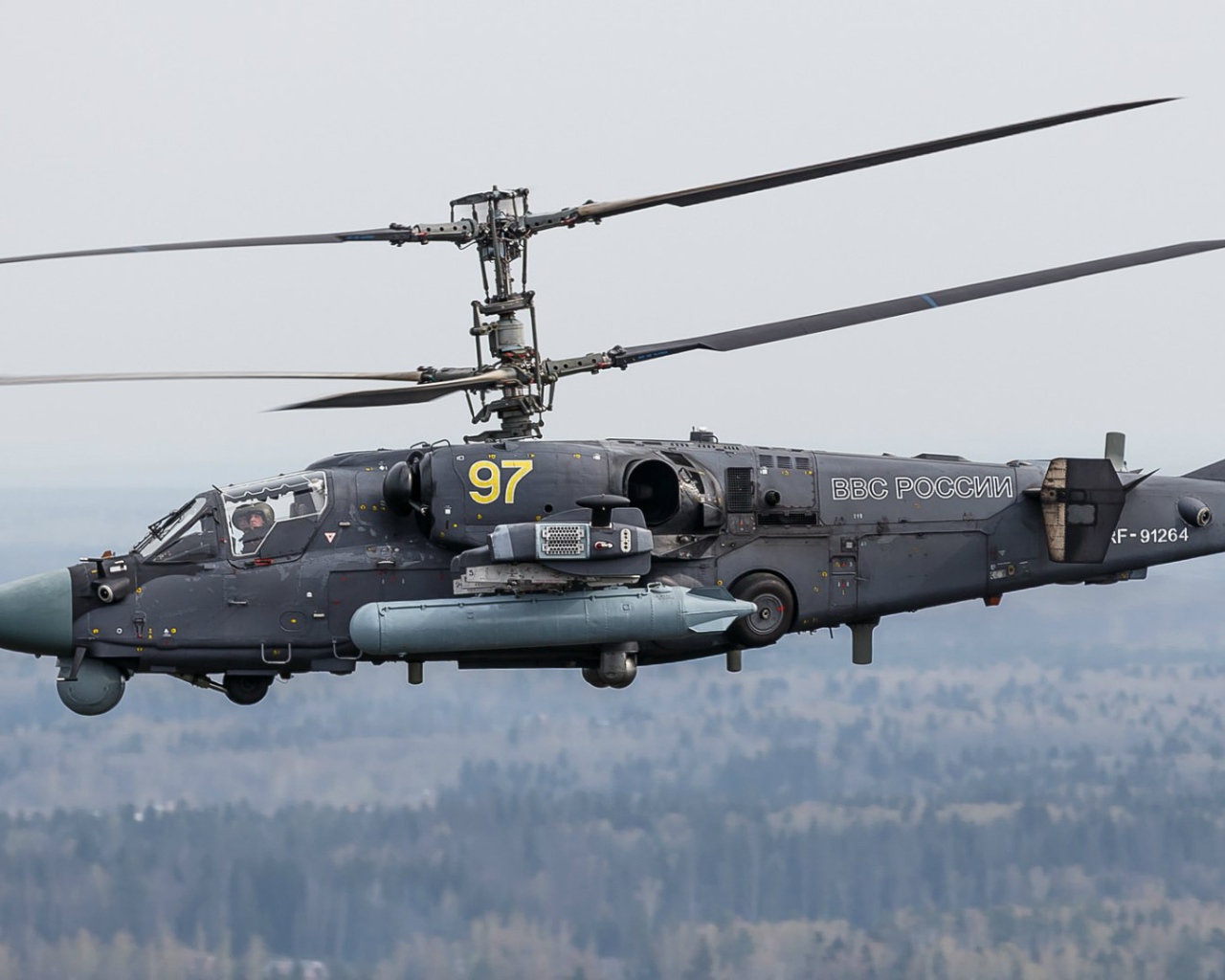 Вертолет Ка-52 Аллигатор