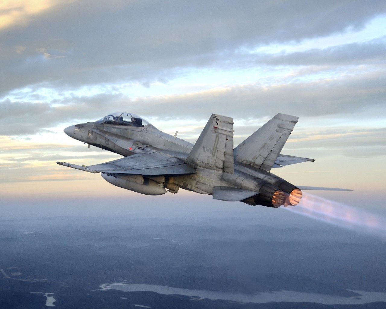 Реактивный самолет McDonnell Douglas CF-18 Hornet