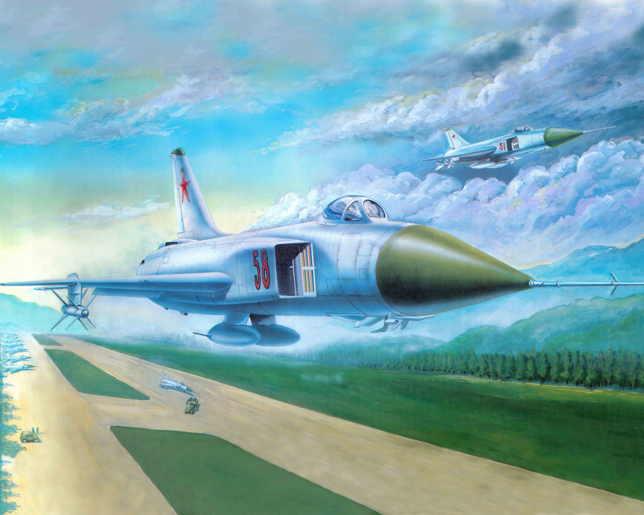 Су-15 взлетает