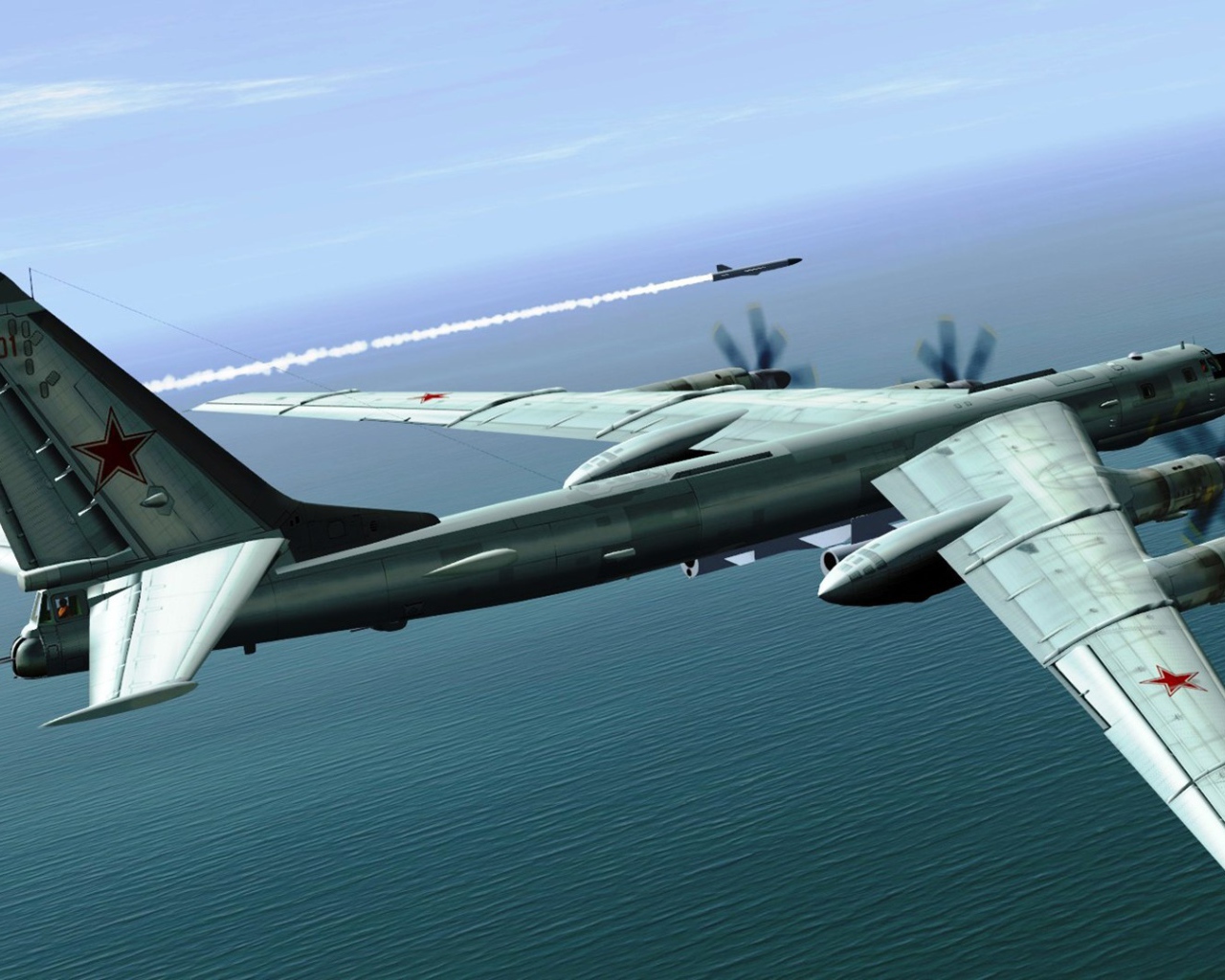 Самолет Ту 95