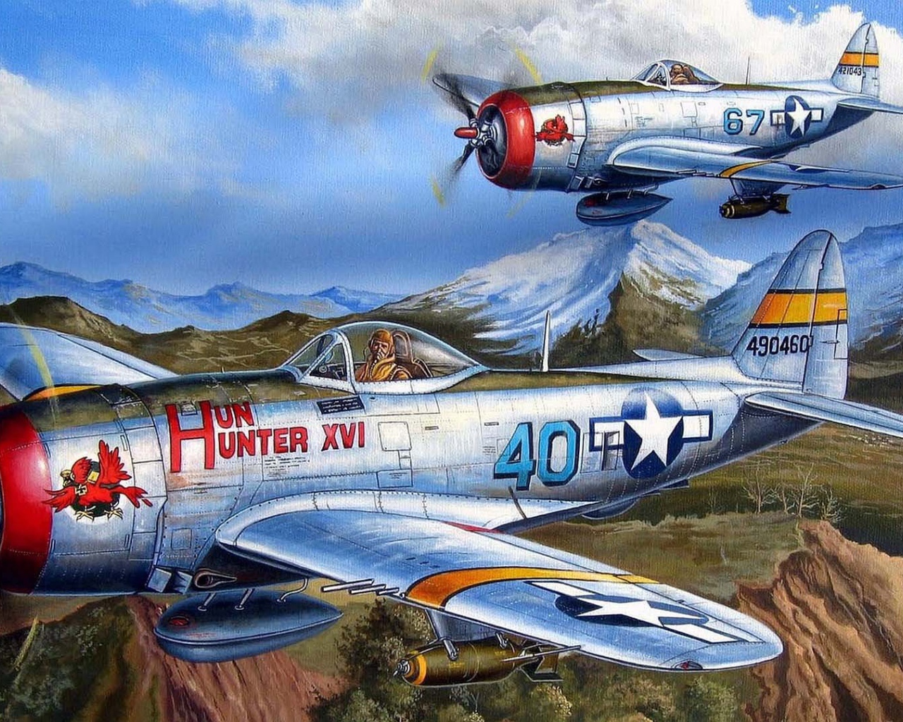 Американский Самолет П-47