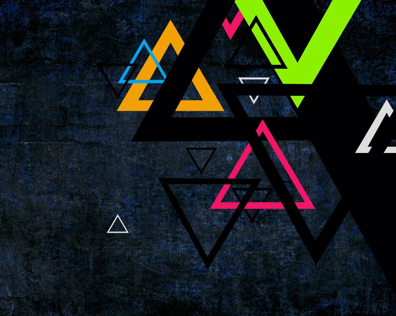 Набор треугольников, фон