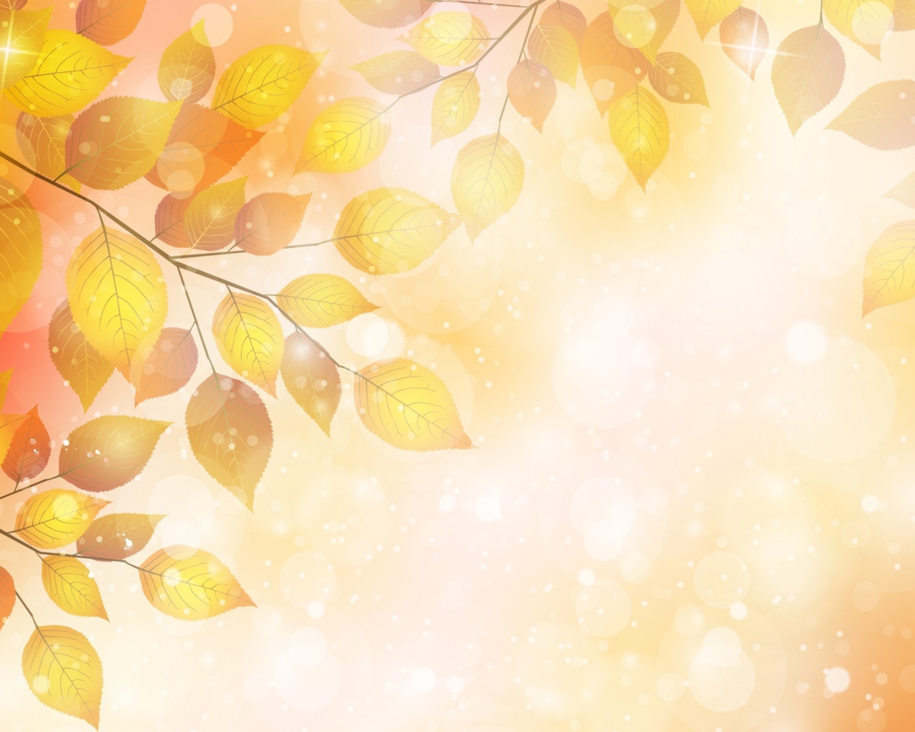 Осенний фон на рабочий стол