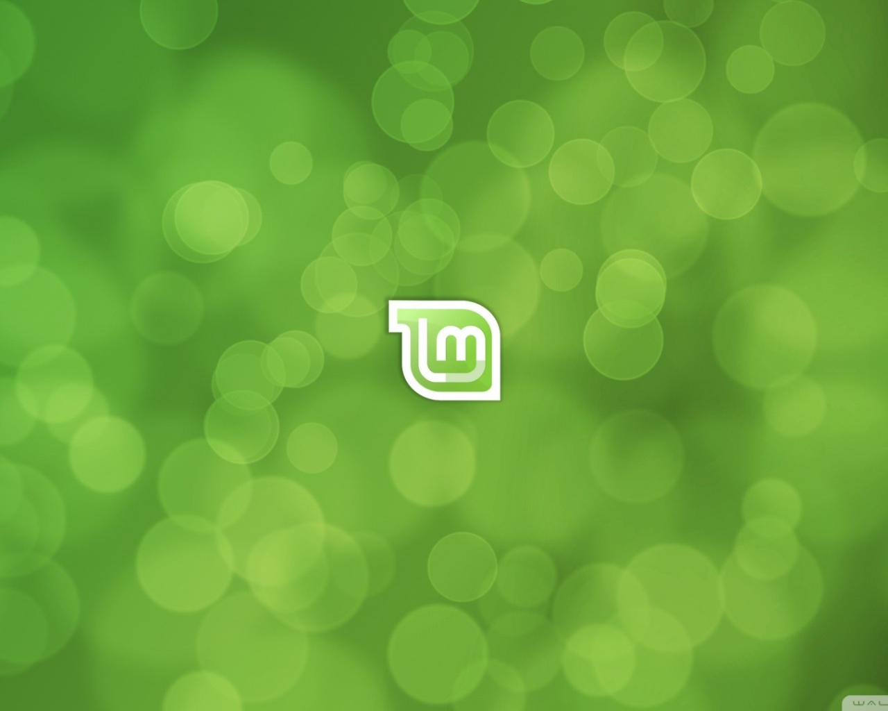 Фон операционной системы Linux Mint