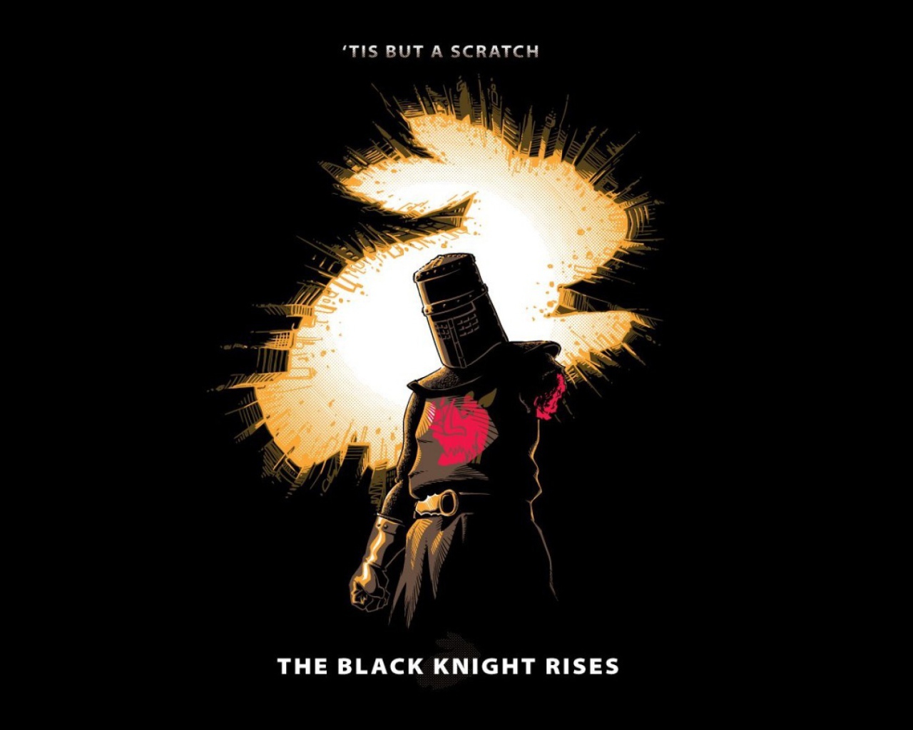 Черный рыцарь, комик группа Монти Пайтон