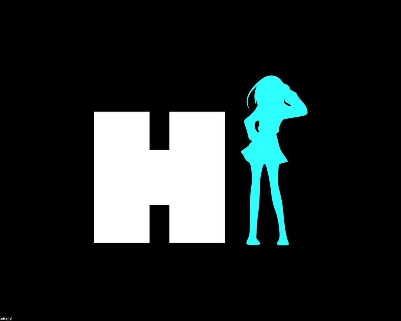 Черный фон аниме Харухи Судзумия