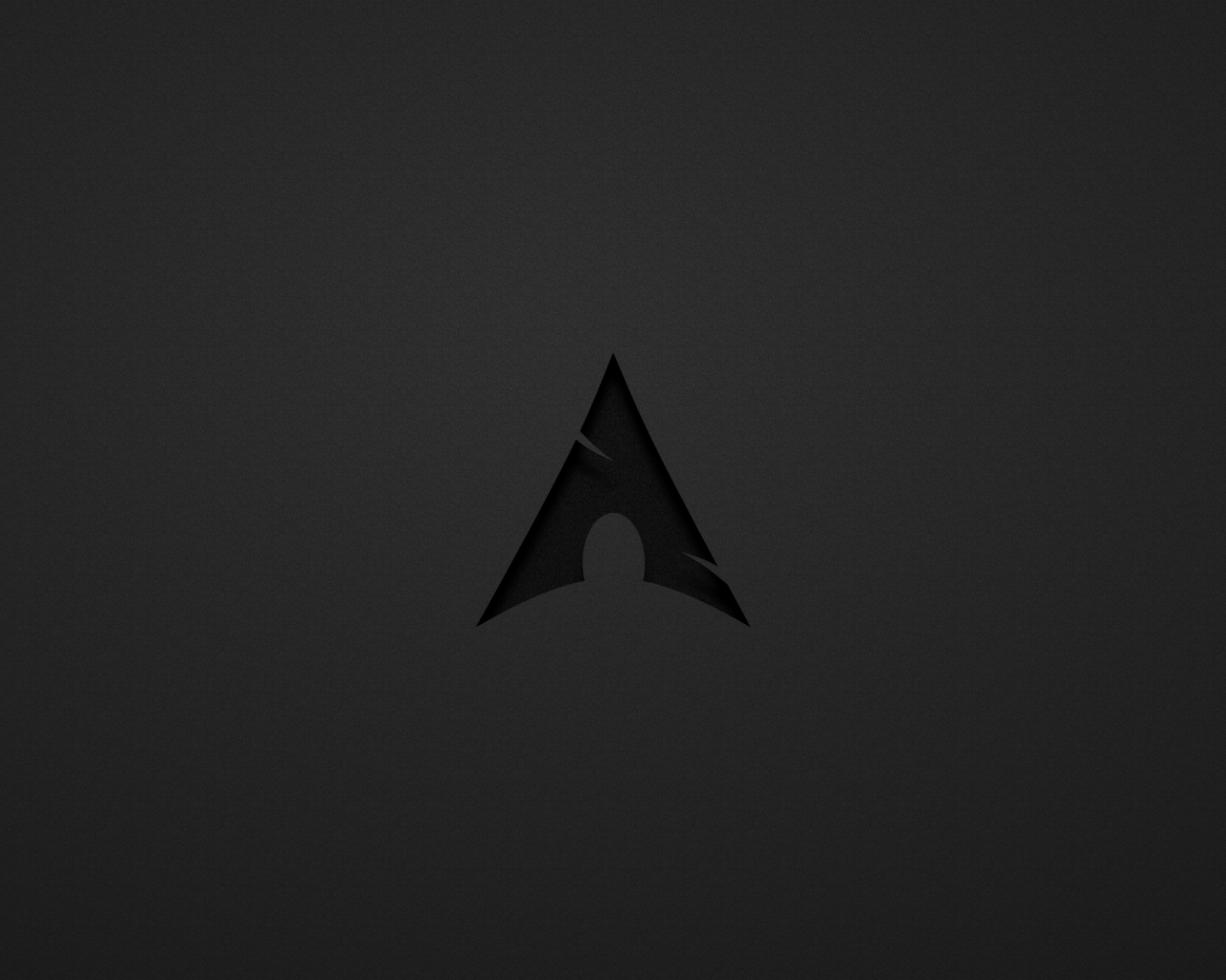 Черный символ на сером фоне