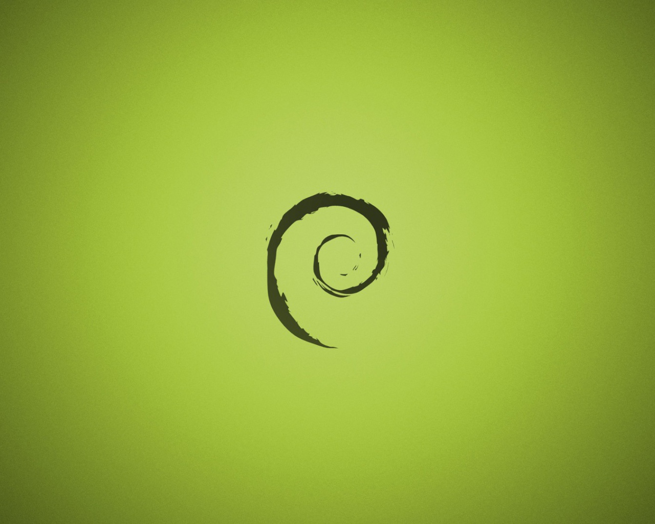 Черный символ на зеленом фоне